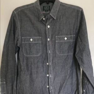 J crew sporting goods men’s grey long sleeve Sz S